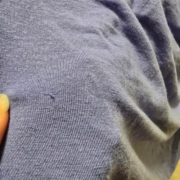 Athleta Charisma light purple silk blend bodycon mini dress draped back medium - Picture 9 of 9